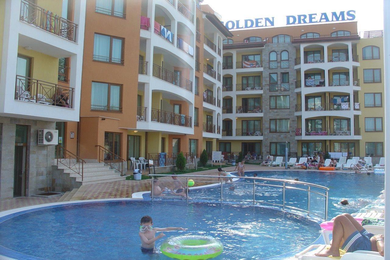 Golden Dreams Apartment Napospart Kültér fotó